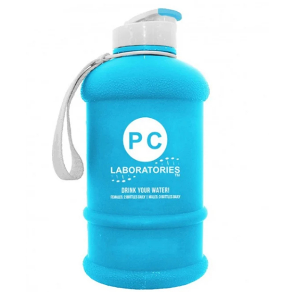 PC Laboratories Water Bottle Blue