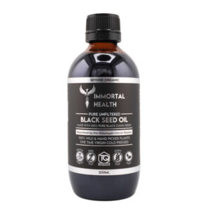 Immortal Health Unfiltered Black Seed Oil 200ml