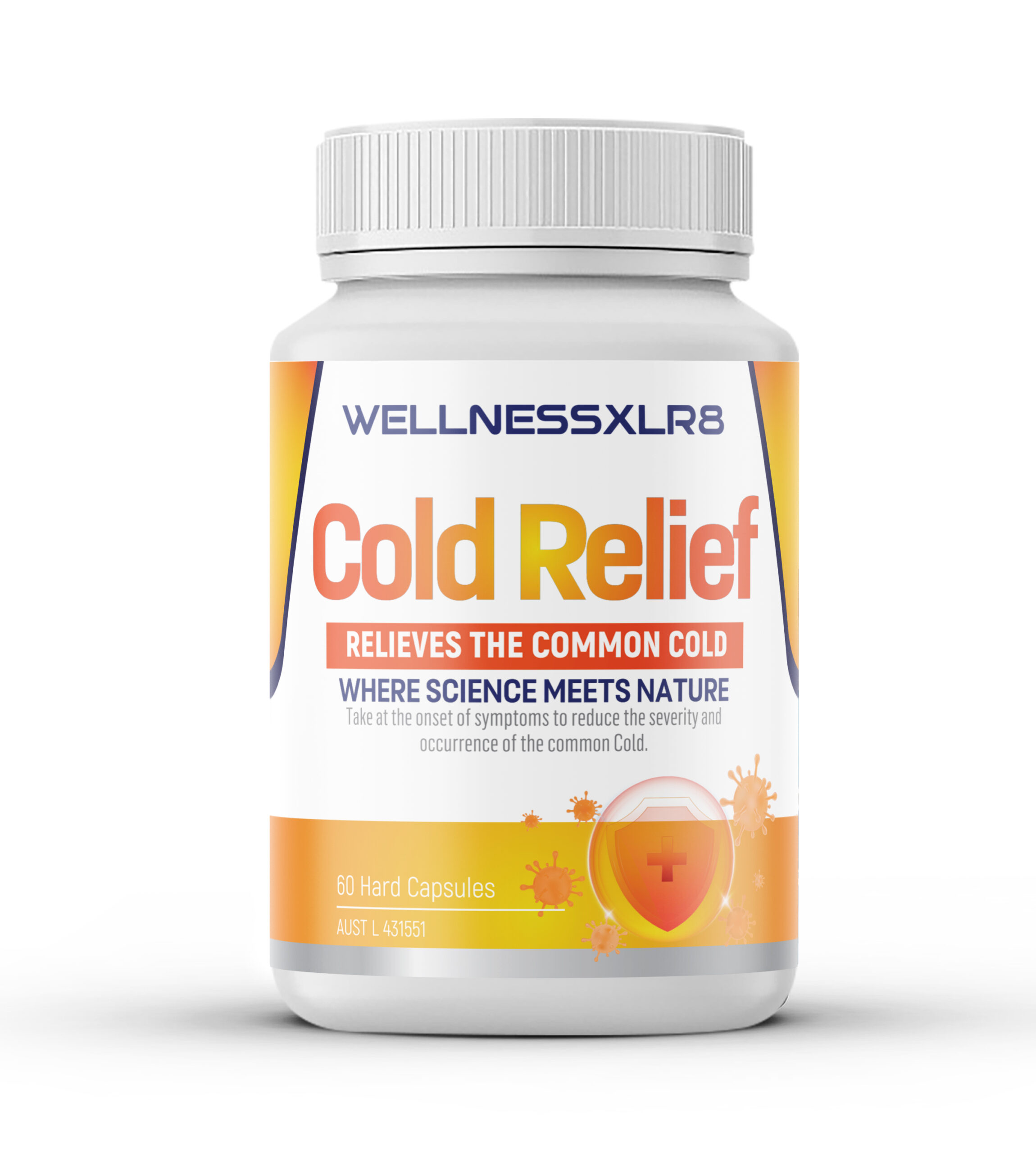 WELLNESSXLR8 Cold Relief - Front